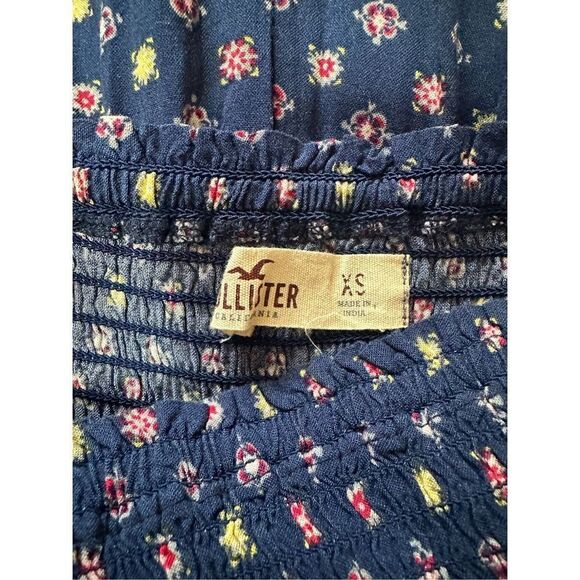 Hollister smocked, sleeveless wide leg jumpsuit - Picture 2 of 7